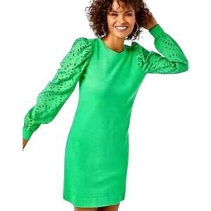 Lilly Pulitzer Jasona Dress In Cabana Green New With Tag Size Large